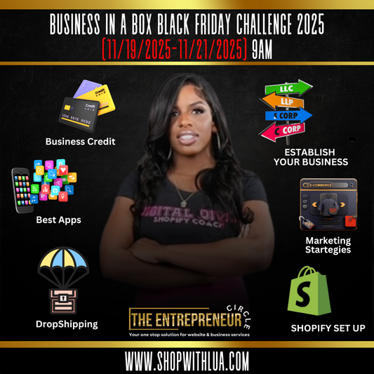 Business In A Box Black Friday Challenge